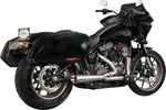 Trask 2 Into 1 Assault Exhaust System For Harley Davidson FLDE 1750 2018-2020 - Brushed