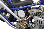 Drag Specialties Custom Oil Tank For Harley Davidson FLST 1340 1987-1990 - Chrome