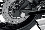 Drag Specialties Axle Caps For Harley Davidson FLD 1690 2012-2013 Rear - Chrome Silver