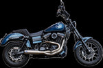 S&S Cycle 2 Into 1 Qualifier Exhaust System For Harley Davidson FXD 1584 2007 - Brushed