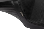 LE Pera Kickflip Seat For Harley Davidson FLHX 1750 ABS 2023 Basketweave - Black