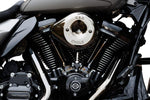 S&S Cycle Stealth Air Cleaner Kit For Harley Davidson FLHX 1923 2024-2025 - Chrome Lava Chrome