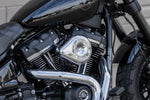 S&S Cycle Mini Teardrop Stealth Air Cleaner Cover For Harley Davidson FLDE 1750 2019-2020 - Chrome