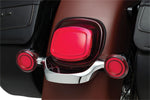 Kuryakyn Tracer LED Turn Signal Conversions For Harley Davidson FLD 1690 2013 Rear Red