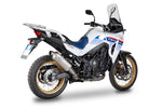 Spark DAKAR Silencer For Honda XL750 2023-2024 Silver