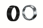 Kuryakyn 7" Headlight Trim Rings For Harley Davidson FLD 1690 2012 Black