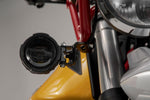 SW Motech EVO High Beam Lights For Moto Guzzi V85 850 TT 2019-2023 - Black