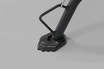 SW Motech Side Stand Foot Extension For CF Moto MT 800 2022-2024 - Black Silver