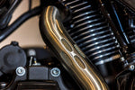 S&S Cycle 2 Into 1 50 State Diamondback Exhaust System For Harley Davidson FLH 1868 2021 - Brushed