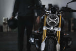 Koso Xenith LED Headlight Front Black Clear