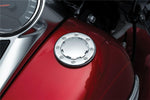 Kuryakyn Flush-Mount Fuel Cap For Harley Davidson FLDE 1750 2018 - Chrome