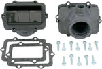 Moto Tassinari V-Force 3 Reed Valve Set with Intake Boot For Ski-Doo Formula Deluxe 700 2001 - Black