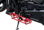 Arlen Ness Diamond Rider Floorboards For Harley Davidson FLD 1690 2012-2013 - Red