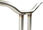 LA Choppers Kage Fighter Welded Straight-Riser Handlebar For Harley Davidson FLD 1690 2012-2013 25.5 cm (10") - Polished