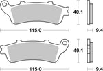SBS HF Street Ceramic Organic Front Brake Pads For Honda FES 125 1998-2006