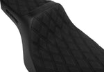 Slyfox High Noon Seat For Harley Davidson FLHX 1923 ABS 2024-2025 Black Logo/Double Diamond - Black