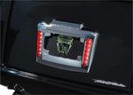 Ciro LED License Plate Frame For Harley Davidson FLHTCUTG 1690 2009-2016 Red