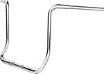 LA Choppers Twin Round Handlebar For Harley Davidson FLH 1868 ABS 2021 40.5 cm (16") - Chrome