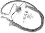Drag Specialties Extended Length Stainless Steel Brake Hose Kit For Harley Davidson FLHR 1340 1994-1998 Front