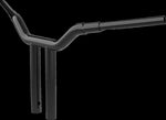 LA Choppers 1-1/2" Kage Fighter T-Bar For Harley Davidson FLFBS 1923 ABS 2025-2026 35.5 cm (14") - Black