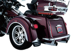 Kuryakyn Shock Guards For Harley Davidson FLHTCUTG 1690 2014 Rear - Black/Chrome