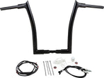 Fat Baggers Inc. 1-1 2" EZ Install Pointed Top Handlebar Kit For Harley Davidson FLHR 1690 2016 - Black