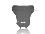 WRS Windscreen For Honda CRF1100L ABS Africa Twin 2020-2024 31 cm (12-1/4") - Dark Smoke