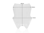 WRS Windscreen For BMW R 1200 RS ABS 2015-2018 46 cm (18-1/8") - Clear