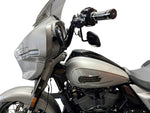 Fat Baggers Inc. 1-1/4" EZ Install Pointed Top Handlebar For Harley Davidson FLHX 1923 2024-2026 30.5 cm (12") - Black