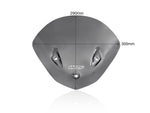 WRS Windscreen For BMW S 1000 R ABS 2014-2020 29 cm (11-1/2") - Dark Smoke