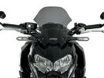 WRS Windscreen For Kawasaki Z 900 ABS 2020-2024 31 cm (12-1/4") - Dark Smoke