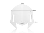 WRS Windscreen For Yamaha XP 530 T-Max ABS 2017-2019 37 cm (14-1/2") - Smoke