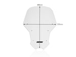 WRS Windscreen For Honda CRF1100L ABS Africa Twin 2020-2024 54 cm (21-1/4") - Clear