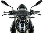 WRS Windscreen For BMW S 1000 R ABS 2022-2024 25 cm (9-7/8") - Clear
