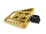 Heinz Bikes Mini Floorboard Driver Foot Pegs For Harley Davidson FLDE 1750 2018-2020 - Gold