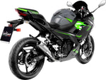 LeoVince Muffler For Kawasaki EX 400 2018-2022 - Silver