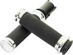 LA Choppers County Line Grips For Harley Davidson FLFBS 1923 ABS 2025 - Chrome