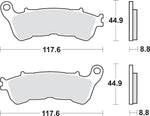SBS Carbon Tech Organic Front Brake Pads For Honda FES 125 2007-2011