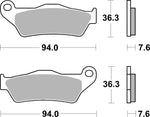 SBS HF Street Ceramic Organic Front Brake Pads For ItalJet Dragster 125 2020