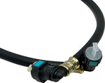 Moose Racing Replacement Fuel Line - Black/Blue/Gold