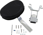 Kuryakyn Plug-N-Go Drivers Backrest For Indian Chief 111 2018 - Black/Chrome
