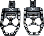 Burly MX Evolution Pegs For Harley Davidson FLFB 1750 ABS 2018-2020 Black