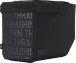 Thrashin Supply Co Essential Base Saddlebags - Black/Orange