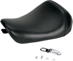 LE Pera Bare Bones Solo Seat For Harley Davidson XL1200C 2004-2020 Smooth 12-1/4 x 10" - Black