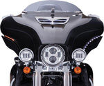 Ciro Bat Blades Fairing Trim For Harley Davidson FLH 1868 ABS 2021 - Black