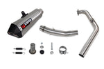 Scorpion Serket Taper Full System Stainless Steel For Yamaha YZF-R125 Euro 5+ 2024-2025
