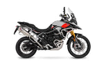 Scorpion Serket Parallel Slip-On Titanium Fits with panniers For Triumph Tiger 900 2024-2025