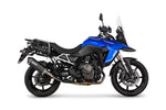 Scorpion Serket Parallel Slip-On Black Ceramic For Suzuki V-Strom 800 DE 2023-2025