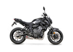 Scorpion Serket Taper Full System Stainless Steel For Yamaha MT-07 2022-2024