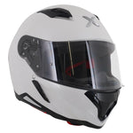 Axor SH890 Hunter Full Face Helmet - Solid White Gloss